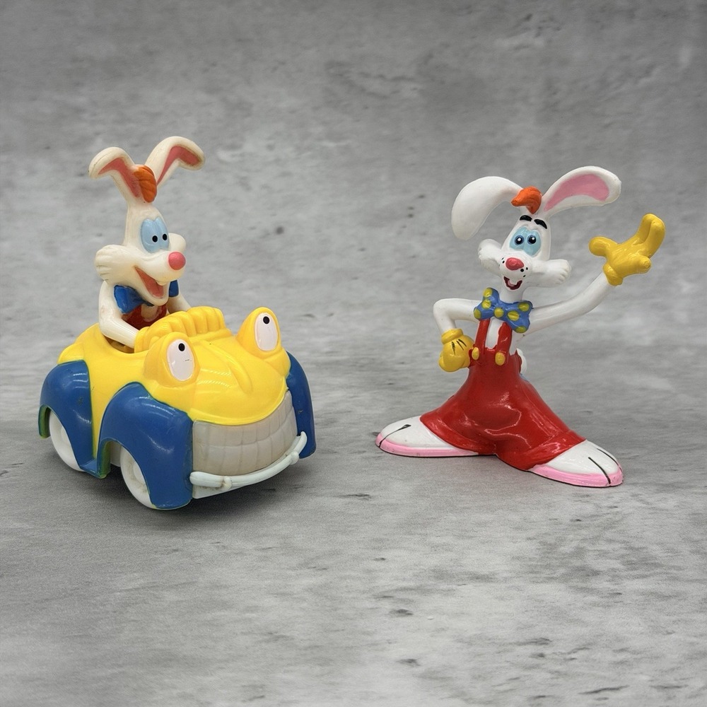 Disneyland 40th Anniversary Roger Rabbit Toontown Vintage Viewer 1987 PVC Figure